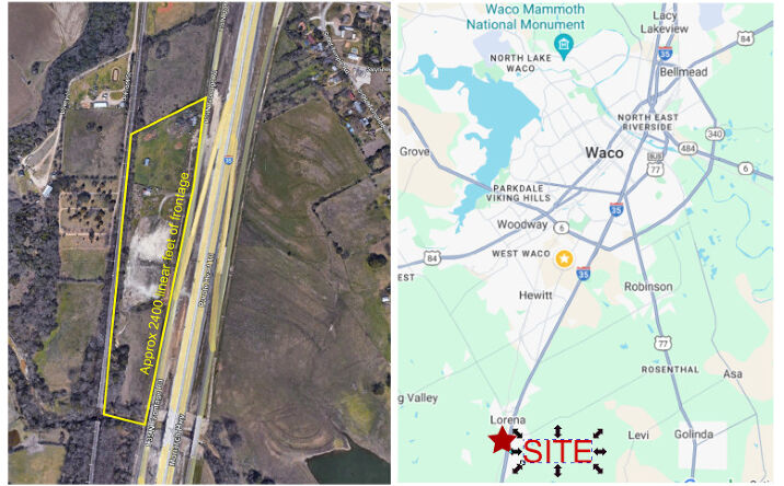 Pictures of Land property located at 810 S Frontage Rd, Lorena, TX 76655 for sales - image #1