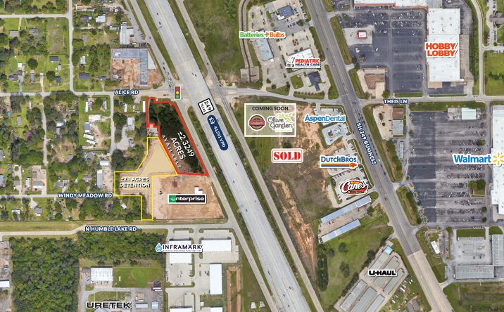 Pictures of Land property located at 13810 Windy Meadow Rd, Tomball, TX 77377 for sales - image #1