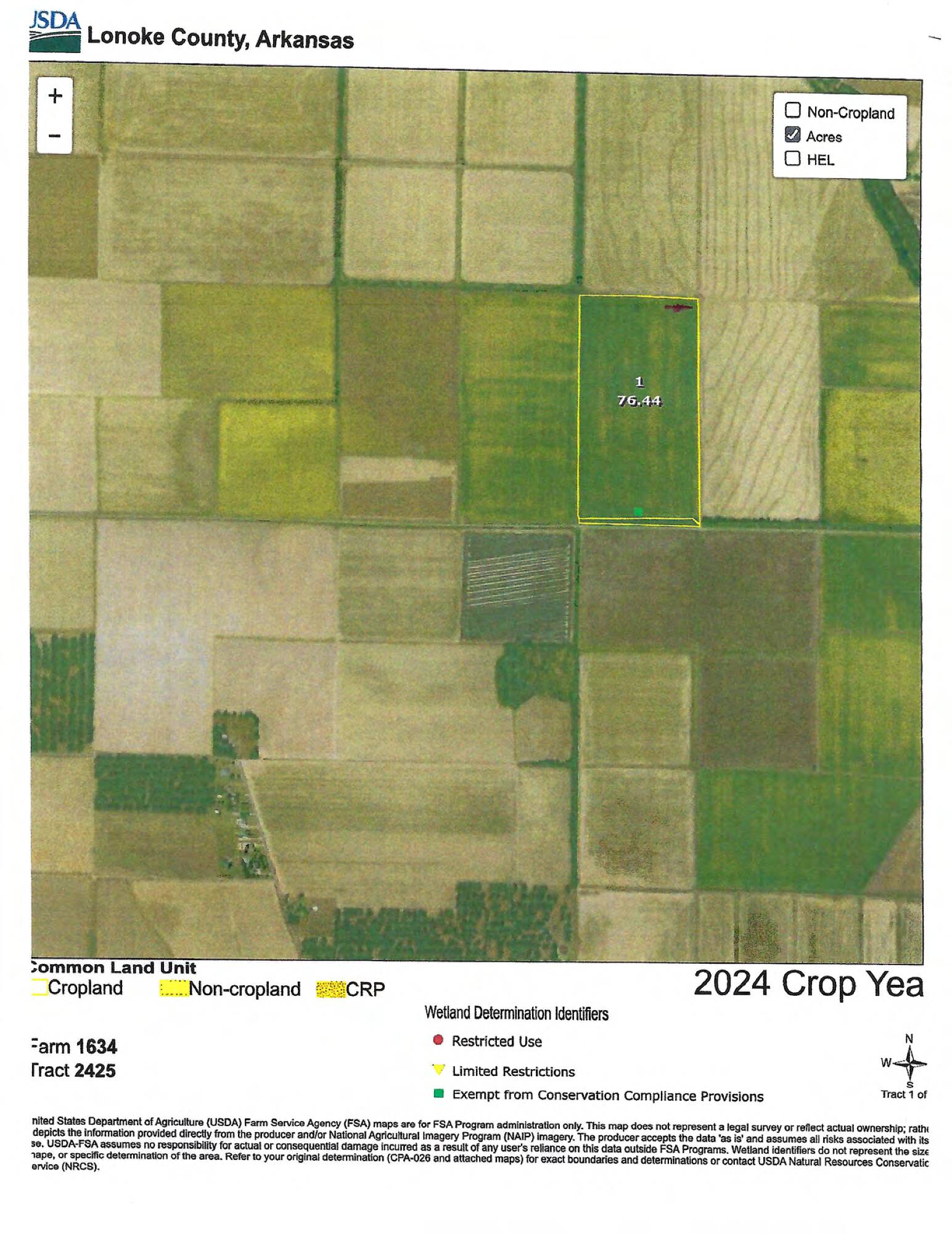 CLEAR LAKE TOLTEC RD England AR 72046 APN: 16R-001.00-005.00 | Crexi.com