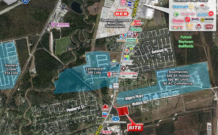 Pictures of Land property located at 7310 Wallace Rd, Baytown, TX 77523 for sales - image #1