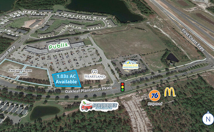 Pictures of Land property located at Oakleaf Plantation Pkwy, Orange Park, FL 32065 for sales - image #1