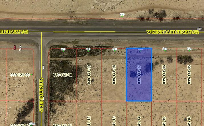 Pictures of Land property located at 601 Nevada State Highway 372, Pahrump, NV 89048 for sales - image #1