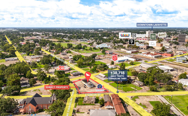 Pictures of Retail property located at 300 E Simcoe St, Lafayette, LA 70501 for sales - image #1