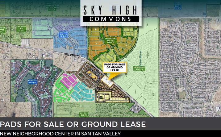 Pictures of Retail property located at Hunt Hwy & Spring Valley Pkwy, San Tan, AZ 85143 for sales - image #1