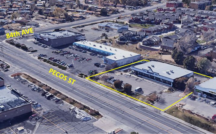 Pictures of Retail property located at 8455 N Pecos St, Federal Heights, CO 80260 for comps - image #1