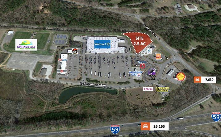 Pictures of Land property located at 0 Springville Station, Springville, AL 35146 for sales - image #1