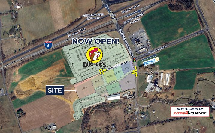 Pictures of Land property located at Buc-ees Blvd, Mt.Crawford, VA USA, Mt. Crawford VA, VA 22841 for sales - image #1