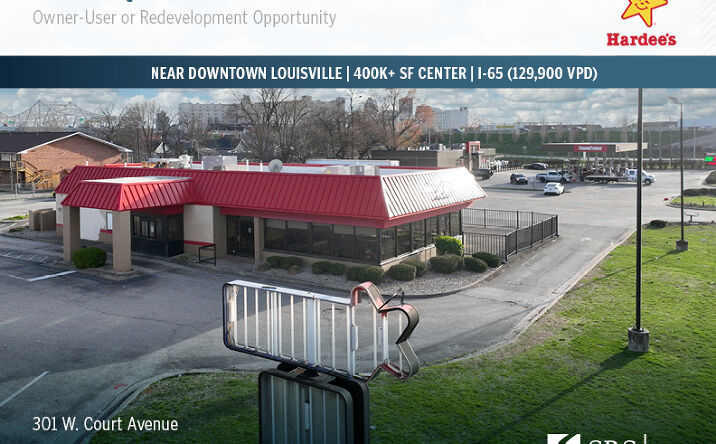 Pictures of Retail property located at 301 W Court Ave, Jeffersonville, IN 47130 for sales - image #1