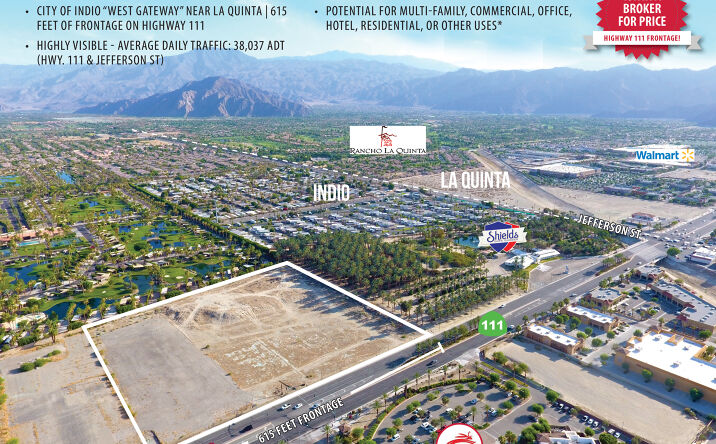 Pictures of Land property located at CA-111, Indio, CA 92201 for sales - image #1