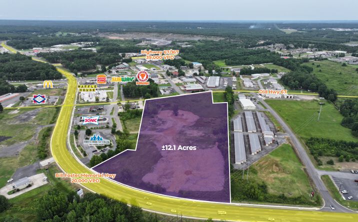 Pictures of Land property located at 4081 S 1st St, Cabot, AR 72023 for sales - image #1
