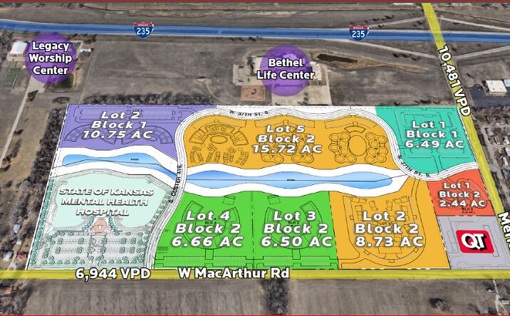 Pictures of Land property located at 2735 W MacArthur Rd, Wichita, KS 67217 for sales - image #1