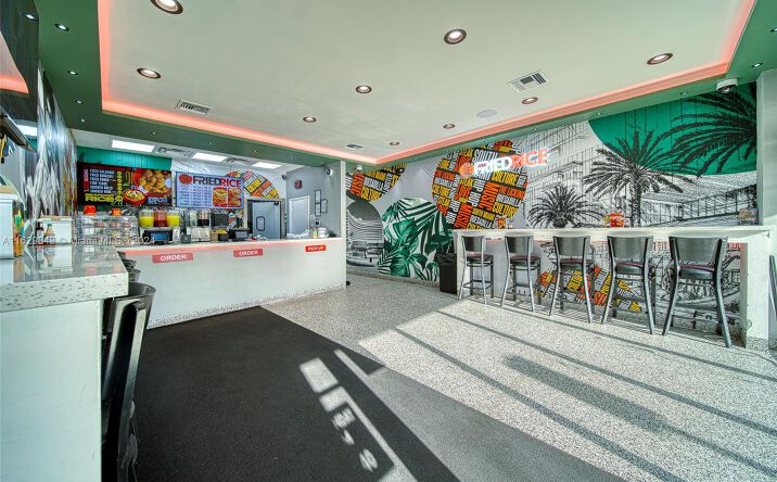 Pictures of Retail property located at Completely Remodeled Take Out Restaurant on 184th Street off The Turnpike, Cutler Bay, FL 33157 for sales - image #1