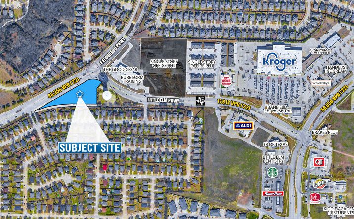 Pictures of Land property located at SEC Eldorado Pkwy & FM 720, Little Elm, TX 75068 for sales - image #1