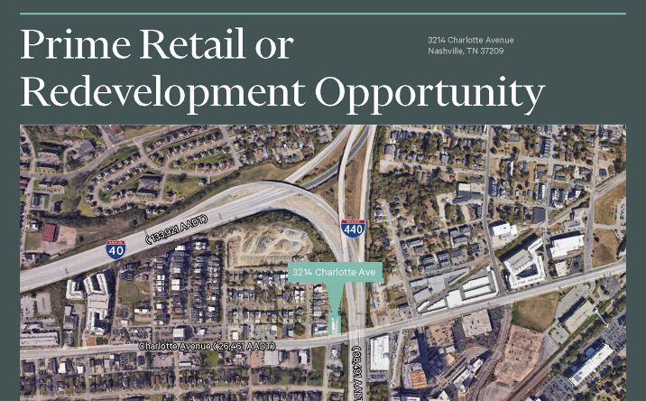 Pictures of Land, Multifamily, Retail property located at 3214 Charlotte Ave, Nashville, TN 37209 for sales - image #1
