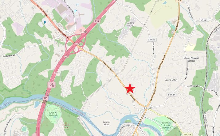Pictures of Land property located at Warrenton Rd, Fredericksburg, VA 22405 for sales - image #1