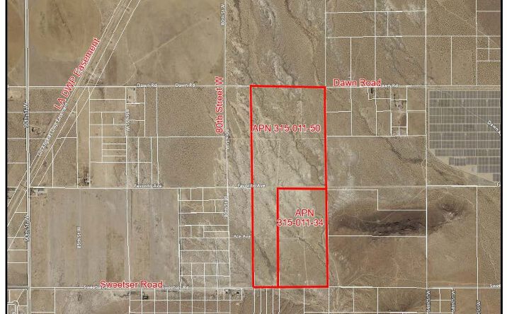 Pictures of Land property located at 75th Street W, Rosamond, CA 93560 for sales - image #1