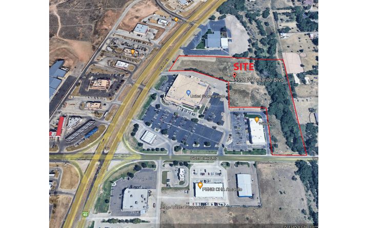 Pictures of Land property located at 5551 W Amarillo Blvd, Amarillo, TX 79106 for sales - image #1