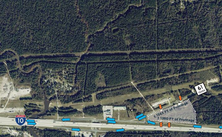 Pictures of Land, Mobile Home Park property located at I-10 & SH 61, Hankamer, TX 77560 for sales - image #1