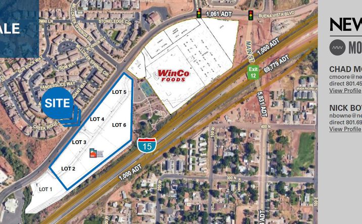Pictures of Retail, Mixed Use, Land property located at 300 W Buena Vista Blvd, Washington, UT 84780 for sales - image #1