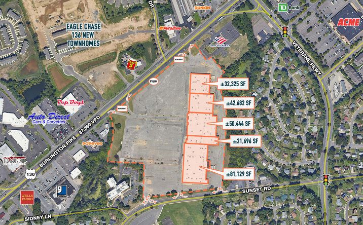 Pictures of Retail property located at 4340 US-130, Willingboro, NJ 08046 for sales - image #1
