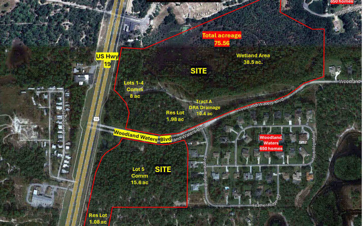 Pictures of Mixed Use, Land property located at 10050 Woodland Waters Blvd, Weeki Wachee, Florida, Spring Hill, FL 34613 for sales - image #1
