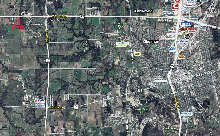 Pictures of Land property located at U.S. Highway 82, ETJ of Sherman, TX 75092 for sales - image #1
