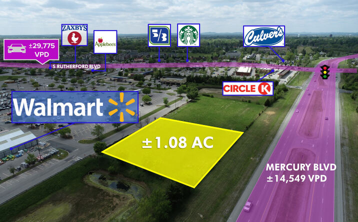 Pictures of Land property located at 2940 S Rutherford Blvd, Murfreesboro, TN 37130 for sales - image #1
