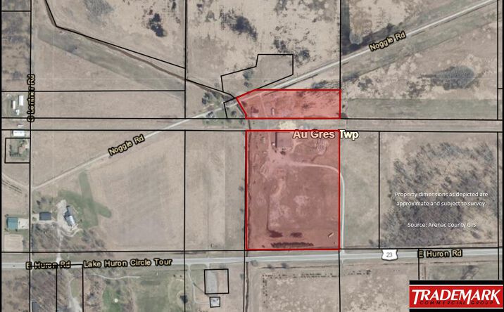 Pictures of Industrial property located at 1188 E Huron Rd, Au Gres, MI 48703 for sales - image #1
