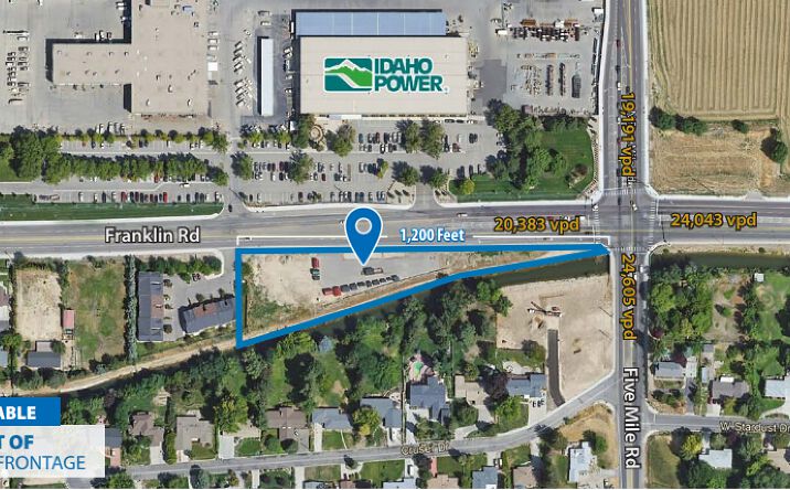Pictures of Land property located at 10801-10805 W. Franklin Road, Boise, ID 83709 for comps - image #1