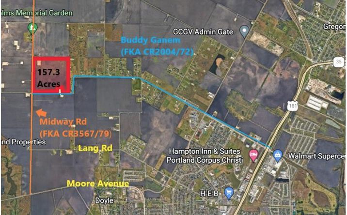 Pictures of Land property located at NEC Buddy Ganem @ Midway FKA CR2004/72 & CR3567/79, Portland, TX 78374 for sales - image #1