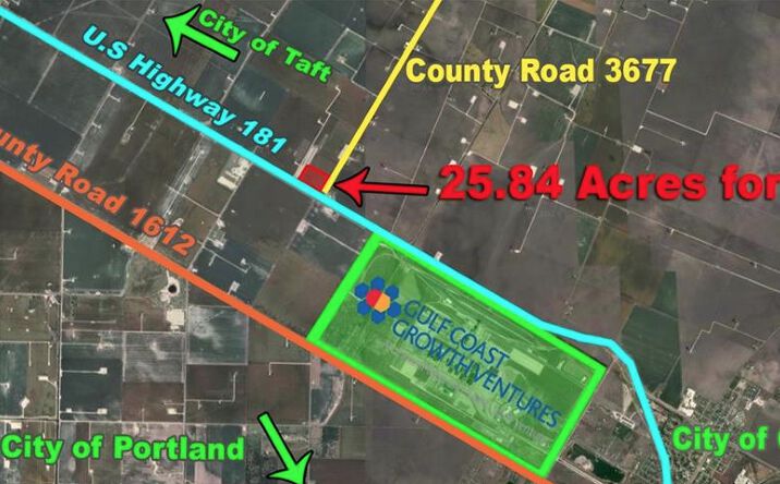 Pictures of Land property located at NW Corner Hwy 181 & County Rd 3677, Gregory, TX 78359 for sales - image #1