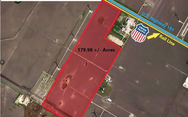 Pictures of Land property located at 0000 Hwy 181 CR 1612 CR 3567, Taft, TX 78390 for sales - image #1