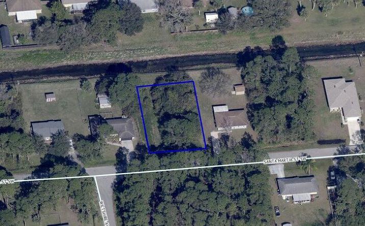 Pictures of Land property located at 481 Santa Martia Street SW, Palm Bay, FL 32908 for sales - image #1