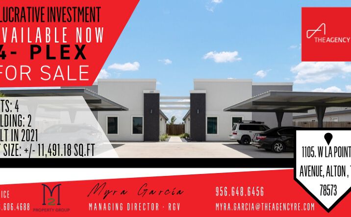 Pictures of Multifamily property located at 1105 W La Pointe Avenue, Alton, TX 78573 for sales - image #1