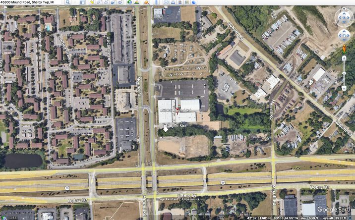 Pictures of Land property located at 45300 Mound Rd, Shelby Township, MI 48317 for sales - image #1