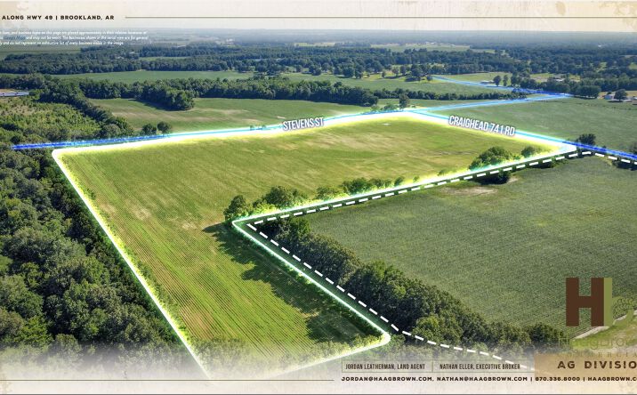 Pictures of Land property located at 1295 Stevens St, Brookland, AR 72417 for sales - image #1