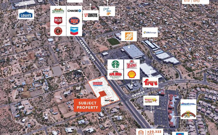 Pictures of Land property located at 4816 E Carefree Hwy, Cave Creek, AZ 85331 for sales - image #1