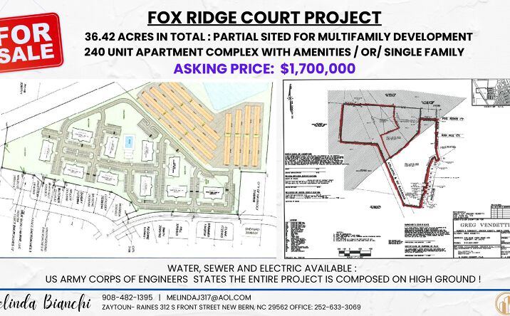 Pictures of Multifamily property located at Gray Fox Rd, Havelock, NC 28532 for sales - image #1