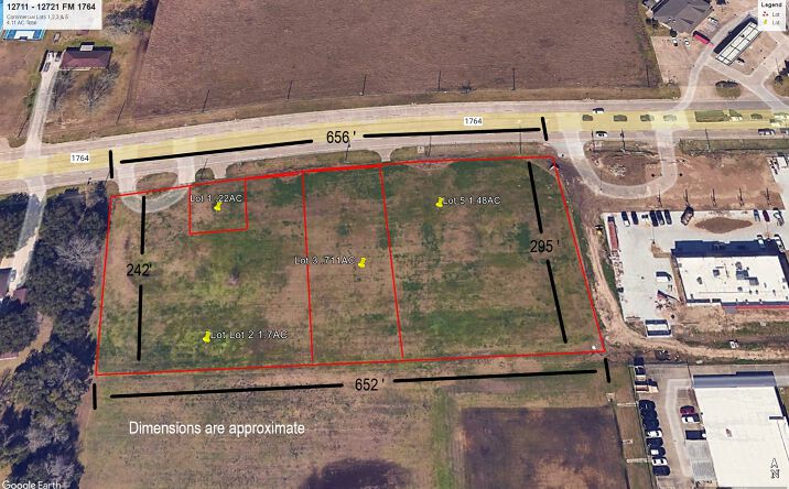 Pictures of Land property located at 12719 Hwy 1764, Santa Fe, TX 77550 for sales - image #1