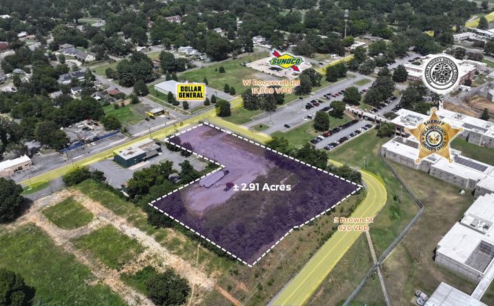 Pictures of Land property located at 3301 W Roosevelt Rd, Little Rock, AR 72204 for sales - image #1