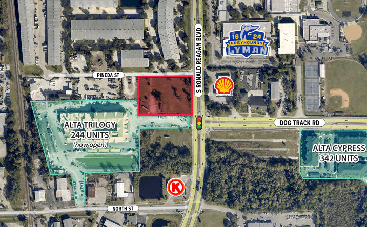 Pictures of Land property located at 1000 S Ronald Reagan Blvd, Longwood, FL 32750 for sales - image #1