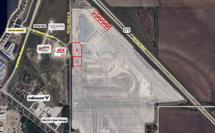 Pictures of Land property located at 7285 N West St, Valley, NE 68064 for sales - image #1
