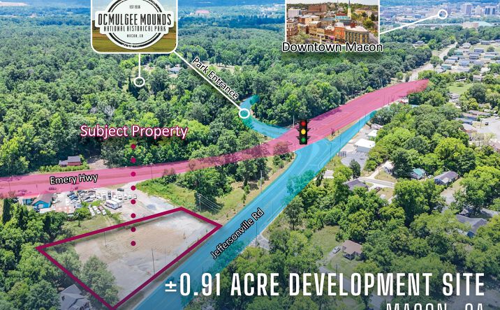 Pictures of Land property located at 1371 Jeffersonville Rd, Macon, GA 31217 for sales - image #1