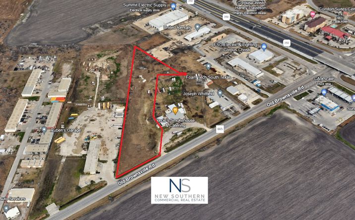 Pictures of Land property located at 5530 Old Brownsville Rd, Corpus Christi, TX 78417 for sales - image #1