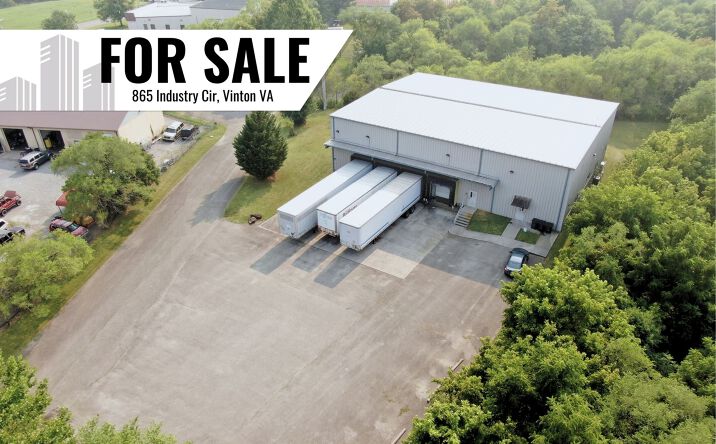 Pictures of Industrial property located at 865 Industry Cir, Vinton, VA 24179 for sales - image #1