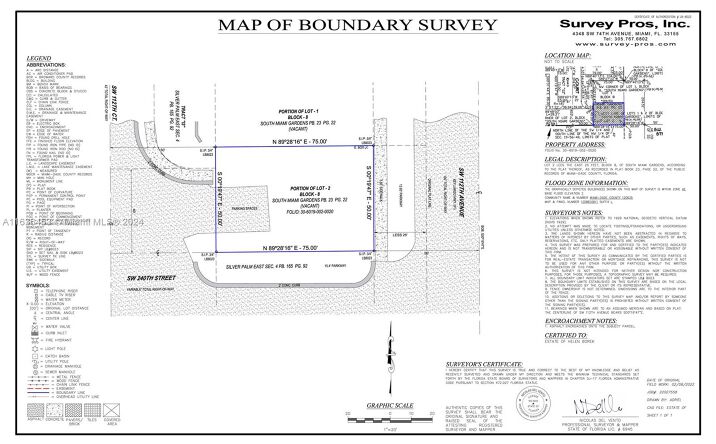 Pictures of Land property located at 112 Ave 240 St, Unincorporated Dade County, FL 33032 for sales - image #1