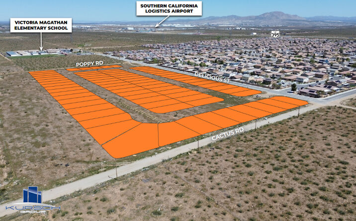 Pictures of Land property located at Delicious St. & Cactus Rd.,, Adelanto, CA 92301 for sales - image #1
