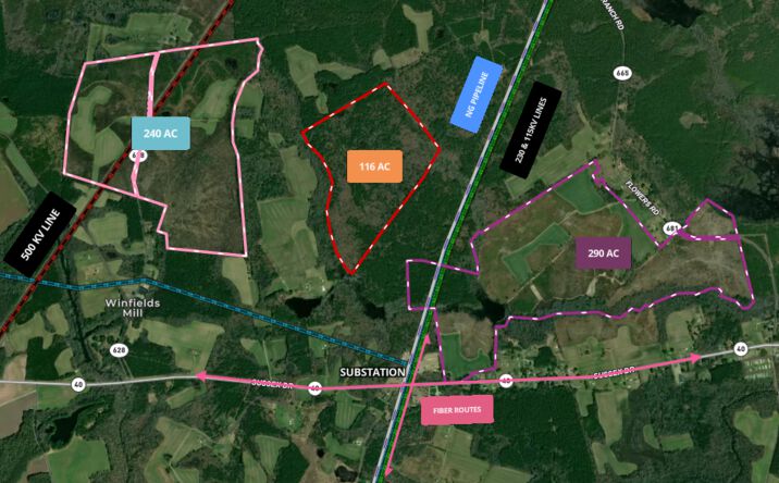 Pictures of Land property located at 8403 Sussex Dr, Stony Creek, VA 23882 for sales - image #1