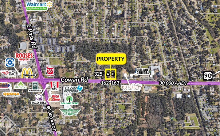 Pictures of Land property located at Cowan Rd, Gulfport, MS 39507 for sales - image #1