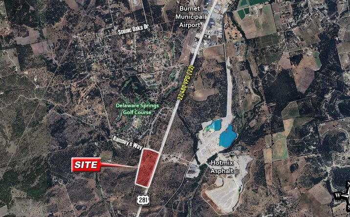 Pictures of Land property located at U.S. Hwy 281 & Ramsey Way, Burnet, TX 78611 for sales - image #1